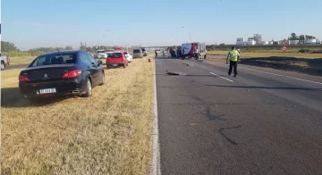 Autopista: Un muerto y un herido grave en un accidente