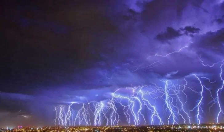 Mendoza vivió “la tormenta más eléctrica del mundo”