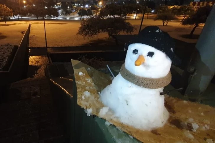 Córdoba se tiñó de blanco: Volvió a nevar después de 14 años