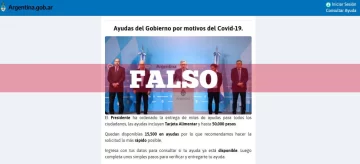 Alertan sobre falso mensaje que ofrece 25.000 pesos a través de la Tarjeta Alimentar