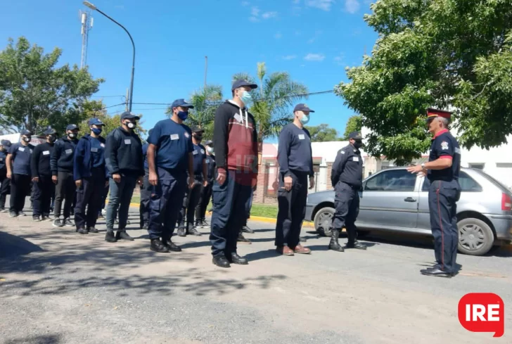 El cuartel de Pueblo Andino tuvo su primera actividad oficial para aspirantes