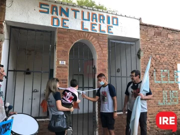 Quedó inaugurado en Díaz el santuario de Lele: “Ojalá tengamos justicia”