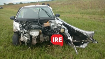 Accidente en la autopista Rosario Santa Fé Accidente en la autopista Rosario Santa Fé