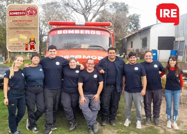 Todos invitados este domingo al gran Té Bingo para apoyar a los bomberos de Andino