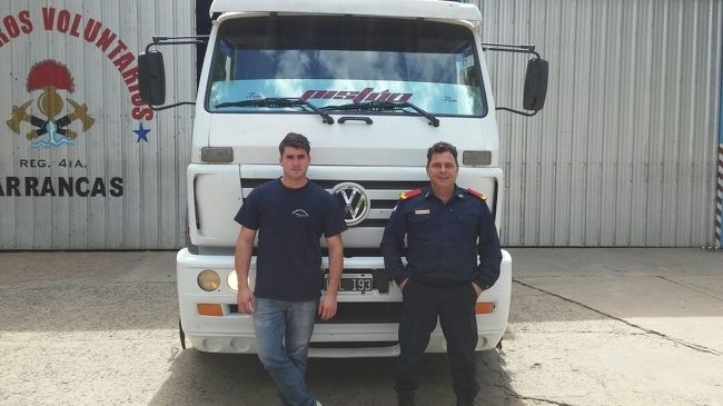 Bomberos Voluntarios de Barrancas sumaron equipamiento