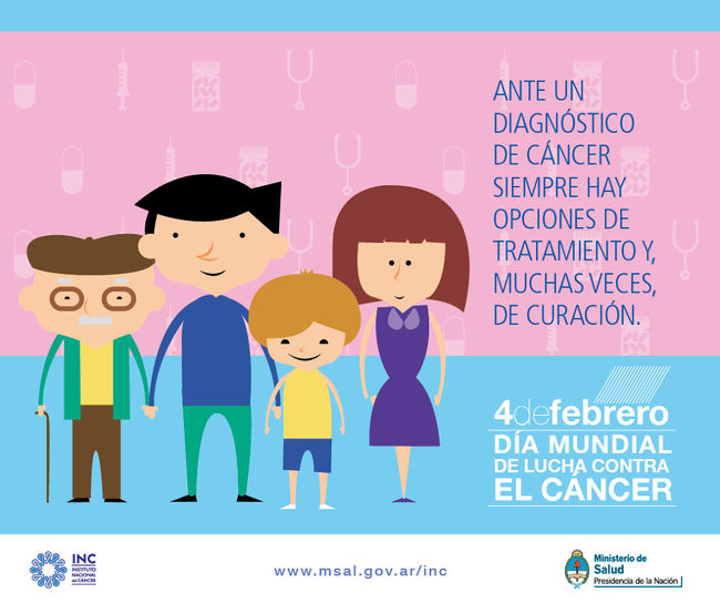 Hoy se celebra el Día Mundial de la lucha contra el Cáncer