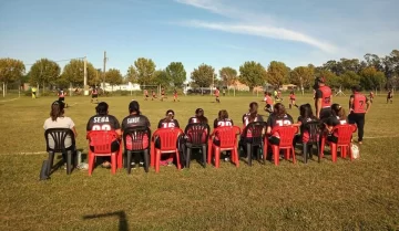 Arrancó la Liga Evita de fútbol femenino en la sede de Clason