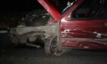 Chocaron un camión y un auto sobre  la Ruta 91