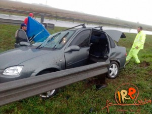 Accidente sobre Autopista Rosario – Santa Fe Accidente sobre Autopista Rosario – Santa Fe