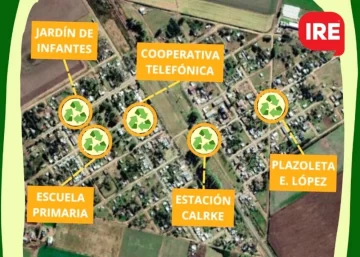 Carrizales anunció puntos limpios y presentará el plan Clarke Recicla el viernes