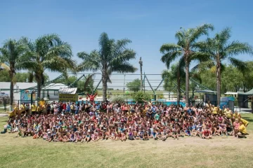 Unos 500 niños disfrutan de la colonia de vacaciones en Timbúes