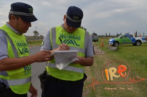 Control de la Agencia de Seguridad Vial sobre Ruta 11