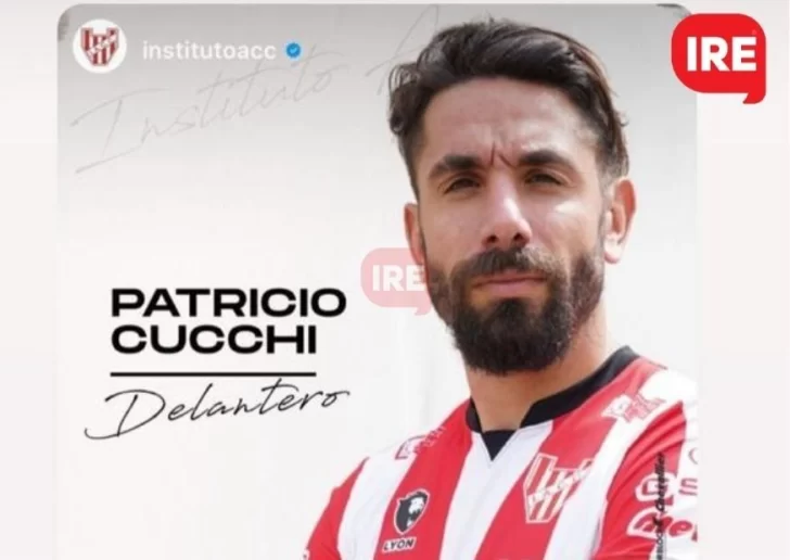 Patricio Cucchi se desahogó en la victoria de Instituto