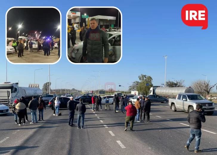 San Lorenzo se plantó y corta autopista hasta que le entreguen “100 policías y 15 móviles”