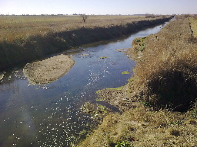 Preocupación en Diaz y Monje por la posible llegada de más agua