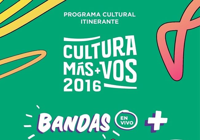 Cultura más vos llega a Monje con una importante movida cultural