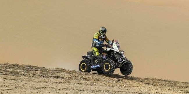 Un piloto sanlorencino avanza en el Rally Dakar 2018