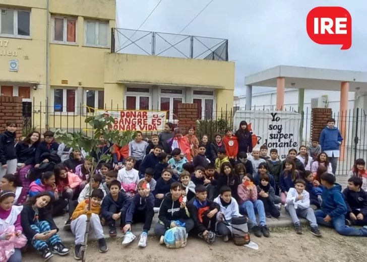 “Yo soy un super donante”: La escuela 217 tiene el viernes su colecta de sangre