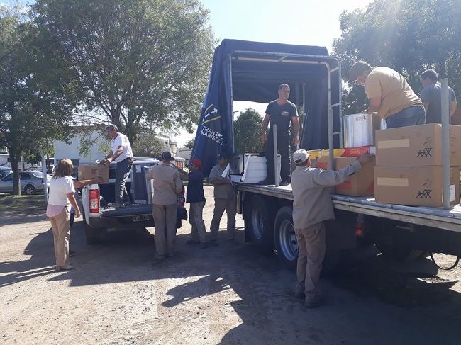 El comedor comunal recibió importantes donaciones