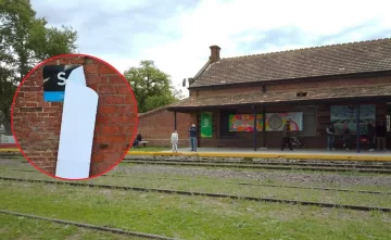 Vandalizaron la estación de tren de Serodino pero no se detienen los trabajos