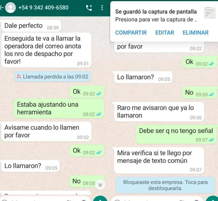 Oliveros: Puso en venta su auto e intentaron clonar su WhatsApp para estafarlo