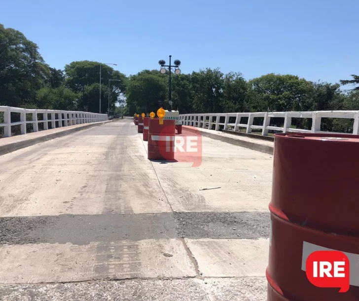 Vialidad Nacional habilitó el paso por el puente de Ruta 11