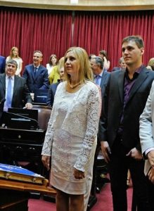 Maciel: En el marco del día del trabajador, la senadora defendió la Ley Antidespidos