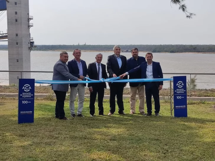 Fiorenza en la inauguración de ACA: “Nuestra localidad consolida su estructura productiva”