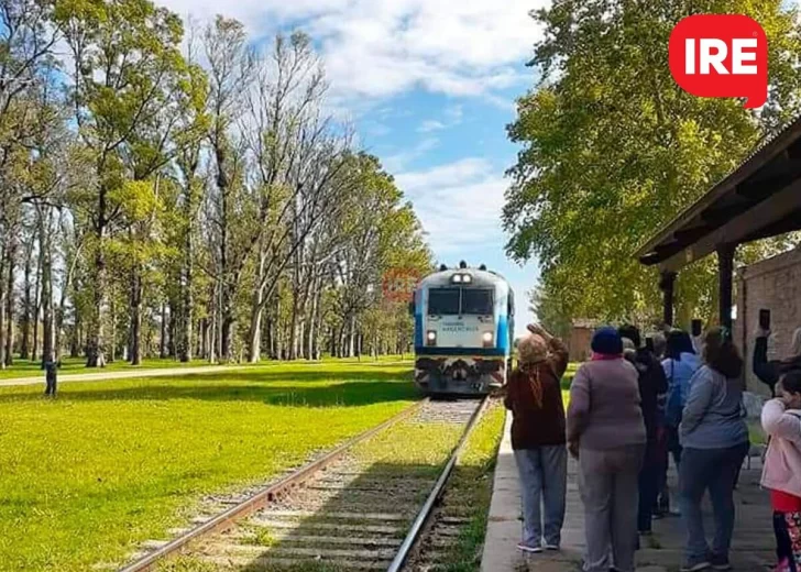 Histórico: Luego de 30 años el tren regresa hoy a Pueblo Andino