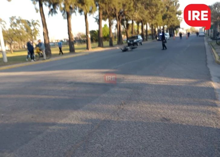 Un joven está grave tras un accidente entre dos motos en Barrancas