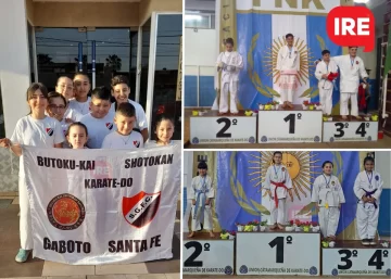Excelentes resultados de deportistas de Gaboto en un torneo de KarateDo en Catamarca