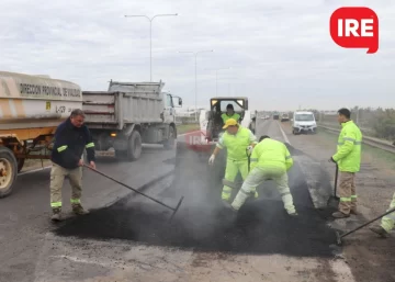Vialidad provincial invierte 145 millones en la reparación de la Autopista Rosario Santa Fe