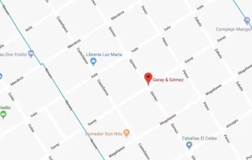 Un fuerte accidente de tránsito dejó a un vecino internado