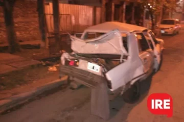 Accidente vial sobre la autopista que terminó con incidentes