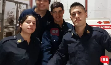 Tres hermanos bomberos le salvaron la vida a un bebé con un rápido RCP