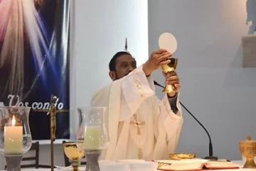 Cientos de fieles celebraron la Fiesta Patronal junto al Padre Ignacio