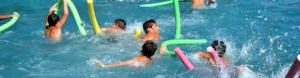 Los chicos cierran la colonia de vacaciones con una jornada para toda la familia
