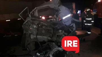 Lamentable accidente: dos víctimas fatales