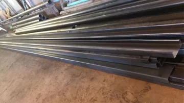 Llegó material para la obra de la Planta Procesadora de Pescados