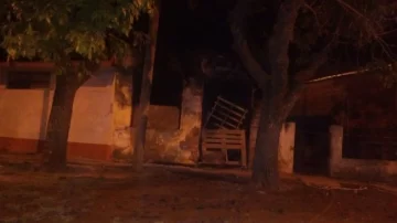 Un hombre incendió dos casas: Sería por una discusión de pareja