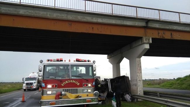 Fatal accidente sobre la Au Rosario- Santa Fe