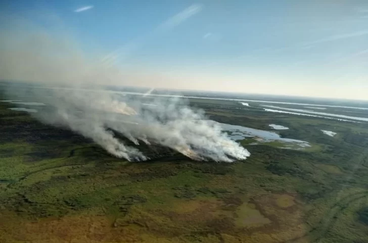 Siete entrerrianos fueron detenidos por incendios en las islas