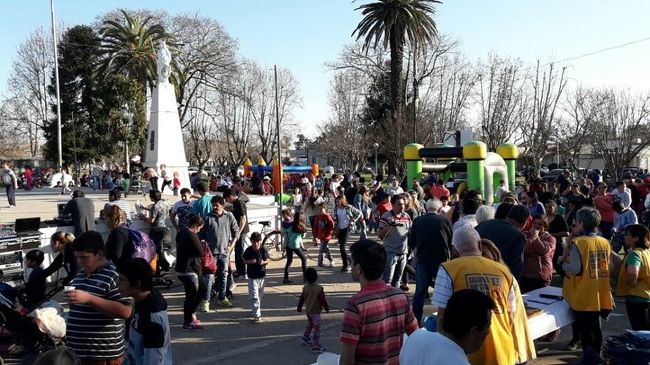 Barrancas disfrutó de una excelente jornada para los niños