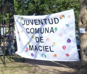 Varios grupos musicales reciben la primavera en Maciel