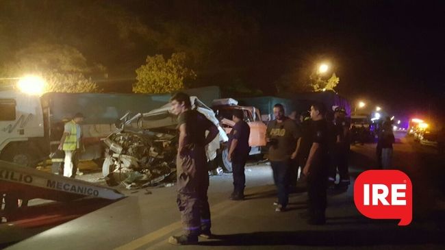 Bomberos Voluntarios de Oliveros trabajaron en la tragedia