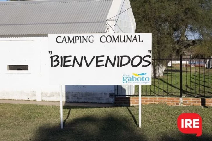 Gaboto avanzó con tareas de reparación en el camping comunal