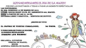 Día Internacional de la Mujer en Maciel