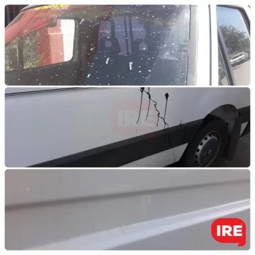 Lamboglia denunció por tercera vez que vandalizaron su vehículo