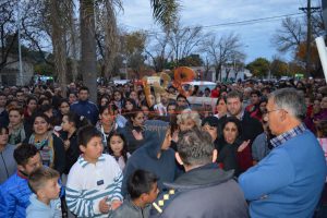 Vecinos reclamaron justicia y gritaron #NiUnaMenos