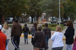 Para evitar la manifestación la ambulancia de la Clínica Maciel huyó en contramano